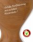 Preview: Kelch mit Olivenholzmantel 17,5 cm, innen vergoldet