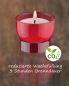 Preview: Opferlichter 47 mm Ø, rot 300 Opferkerzen 3 Stunden