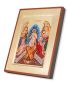 Preview: Ikone Auferstehung Christi Siebdruck 18 x 24 cm
