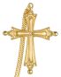 Preview: Pektorale Papst Leo XIV  7,8 x 6,5 cm mit Kette 60 cm