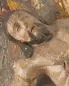 Mobile Preview: Pieta 16. Jhrd. 34 x 32 cm holzgeschnitzt antik gefasst