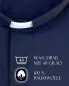 Mobile Preview: Collarhemd Langarm Baumwoll-Twill nachtblau