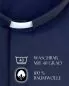 Preview: Collarhemd Langarm Baumwoll-Twill nachtblau Preview: Collarhemd Langarm Baumwoll-Twill nachtblau
