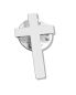 Preview: Ansteckkreuz für Priester Sterling Silber 14x24 mm