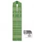 Preview: Stola Wolle & Seide Facon grün 140 cm Kreuze gestickt