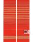 Preview: Priesterstola rot 150 cm Goldfädeneinwebe Wolle/ PE