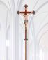 Preview: Prozessionskreuz 71x35 cm Holz, barock, nur 7,5 Kg