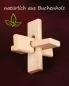 Preview: Kreuzknoten Puzzle aus Naturholz, ab 8 Jahren