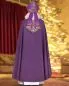 Mobile Preview: Nikolausmantel violett Nikolauskleidung mit Stola