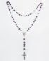 Preview: Rosenkranz Sterling Silber Amethyst Perlen 6 mm Ø
