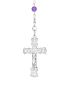 Preview: Rosenkranz Amethystperlen 6 mm Ø im Geschenketui