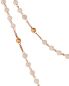 Preview: Rosenkranz  rose gold mit Rosenquarz 48 cm lang