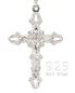 Preview: Rosenkranz Perlmutt 6 mm Sterling Silber, 42 cm lang