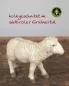 Preview: Schaf stehend geschnitzt für Matteo Krippe 28 cm