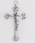 Preview: Kreuz 4 Evangelisten 13,5 cm antik Silber, mit Christusköper