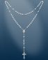 Preview: Rosenkranz im Geschenketui Sterling Silber 6 mm Ø
