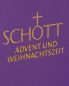 Preview: SCHOTT 1. Auflage 2021 Advent und Weihnachtszeit