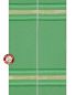 Preview: Priesterstola grün, Handwebstoff, Streifendesign 150 cm lang