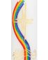 Preview: 10 Wachsplatten 20 x 10 cm Regenbogenfarben sortiert