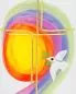 Preview: Taufkerze Arche Noah mit Regenbogen 265 x 60 mm