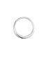 Preview: Taufring 10 mm echt silber mit Saphir Schmuckstein