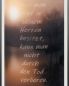 Preview: Trauerkerze 150 x 60 mm "Was man tief in seinem Herzen..."