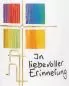 Preview: Trauerkerze 180 x 80 mm regenbogenfarbiges Kreuz