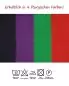 Preview: Ministrantenrock violett 100 cm mit Weste