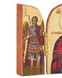 Preview: Triptychon 5 x 7 cm Ikone Maria der immerwährenden Hilfe