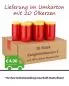 Preview: 20 Grabkerzen rot 3 Tage Brenner 100% Pflanzenöl Preview: 20 Grabkerzen rot 3 Tage Brenner 100% Pflanzenöl
