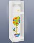 Preview: Taufkerze Lebensbaum bunt 265x60 mm Wachsauflagen