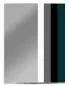 Preview: 5 Wachsplatten 20 x 10 cm Blaugrün Schwarz Grau Weiß Silber
