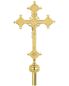 Preview: Vortragekreuz 65 x 31 cm neugotische Form