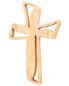 Preview: Wandkreuz aus Zirben-Holz durchbrochen 13,5 x 21 cm