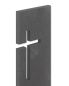 Preview: Schiefertafel 23 x 9 cm Kreuz durchbrochen