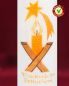 Preview: Weihnachtskerze 225x70mm  Friedenslicht Bethlehem