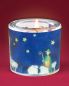 Preview: Glaswindlicht Heilige Familie 6,5 cm Ø, 6 cm hoch