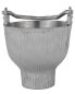 Preview: Tragweihkessel Aluminium 11,5 cm hoch, 12 cm Ø