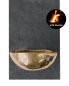 Preview: Weihwasserbecken Schiefer 9,5 x 23 cm Kreuzdurchbruch