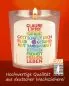 Preview: 50 Lichterbecher & Kerzen Hoffnung Segenskreuz Regenbogen