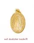 Preview: 150 Wundertätige Medaillen Alu gold eloxiert 23 mm