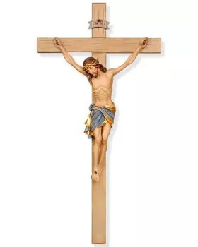 Wandkreuz mit geradem Balken 124 cm