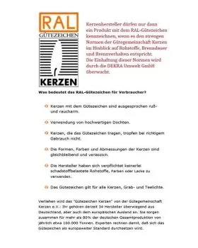 50 Lichterbecher Ostern A+O Kreuzdekor rot mit Kerzen