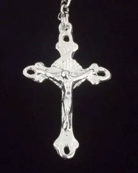 Rosenkranz Kommunion echt Silber Perlmutt 4 mm