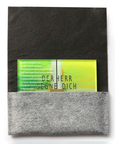 Preview: Acrylglastafel Psalm 23 "Der Herr segne dich" 15x15 cm