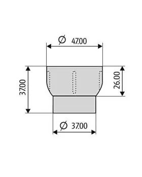 Opferlichter 47 mm Ø, rot 300 Opferkerzen 5 Stunden