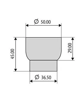 Opferkerzen rot 50 mm Ø 250 Opferlichter 9 Stunden