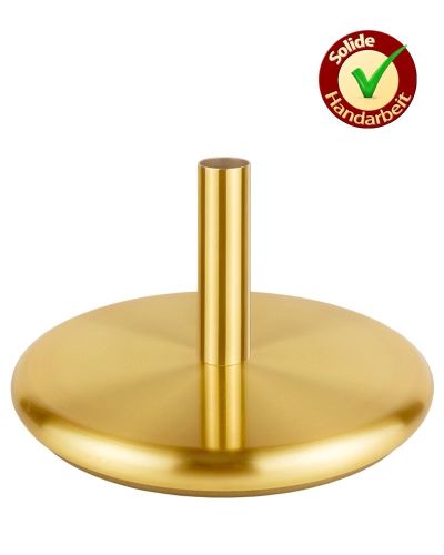 Ständer für Vortragekreuz Messing, 32 cm Ø *optische Macken*