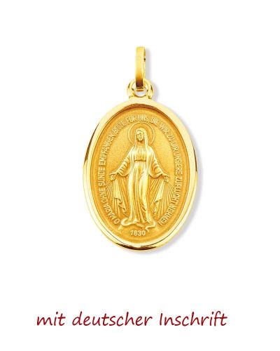 Preview: Wunderbare Medaille 8 ct Gold, 20 mm, 333 Gold