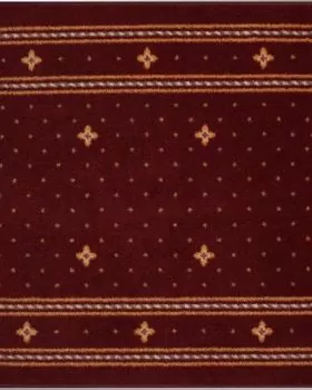 Kirchenläufer Einzelstück Rot Lilie 80 x 180 cm